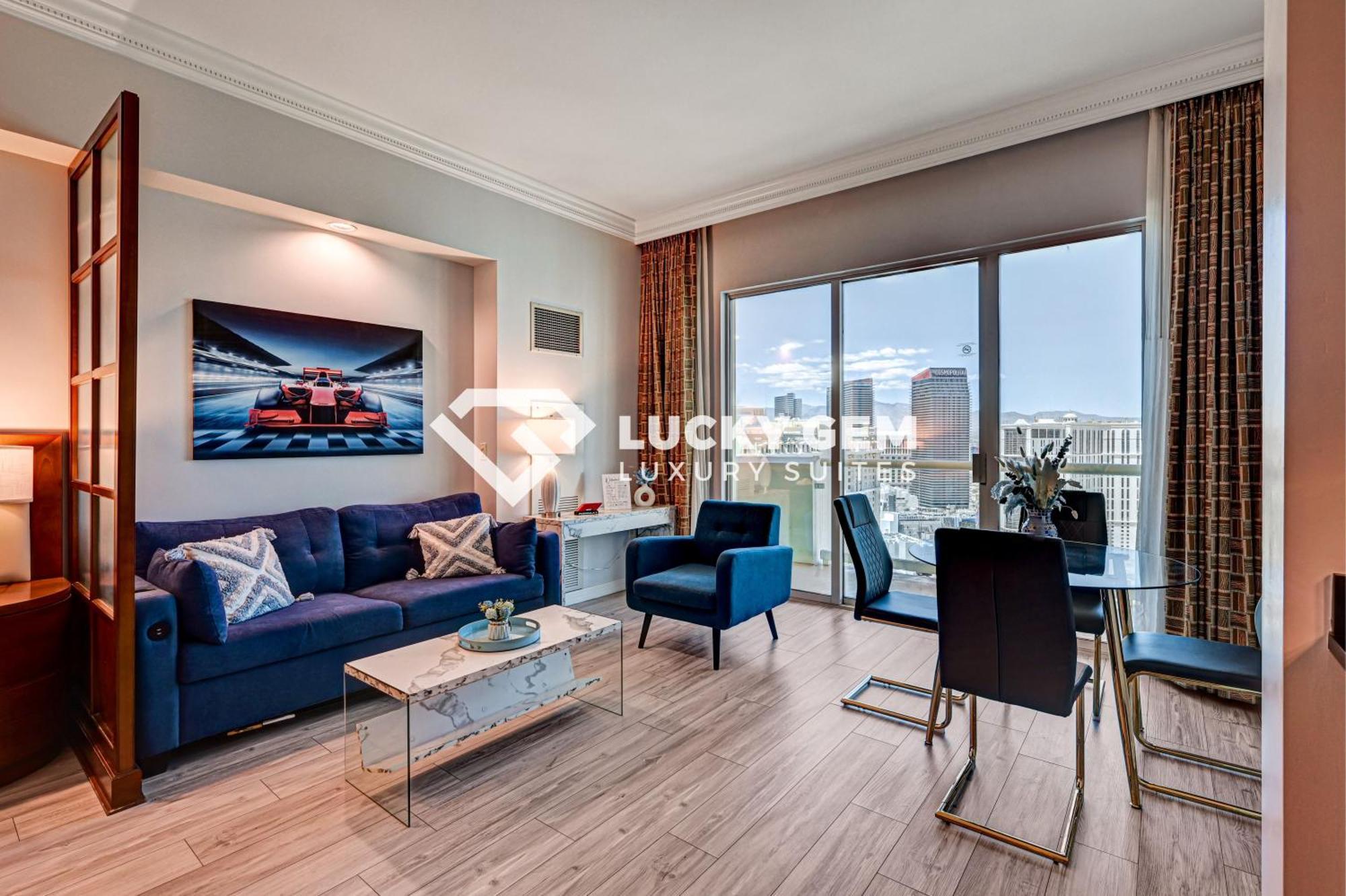 Lucky Gem Penthouse & Luxury Suites At Signature Resort, Balcony Strip View 3505 Las Vegas Exteriér fotografie