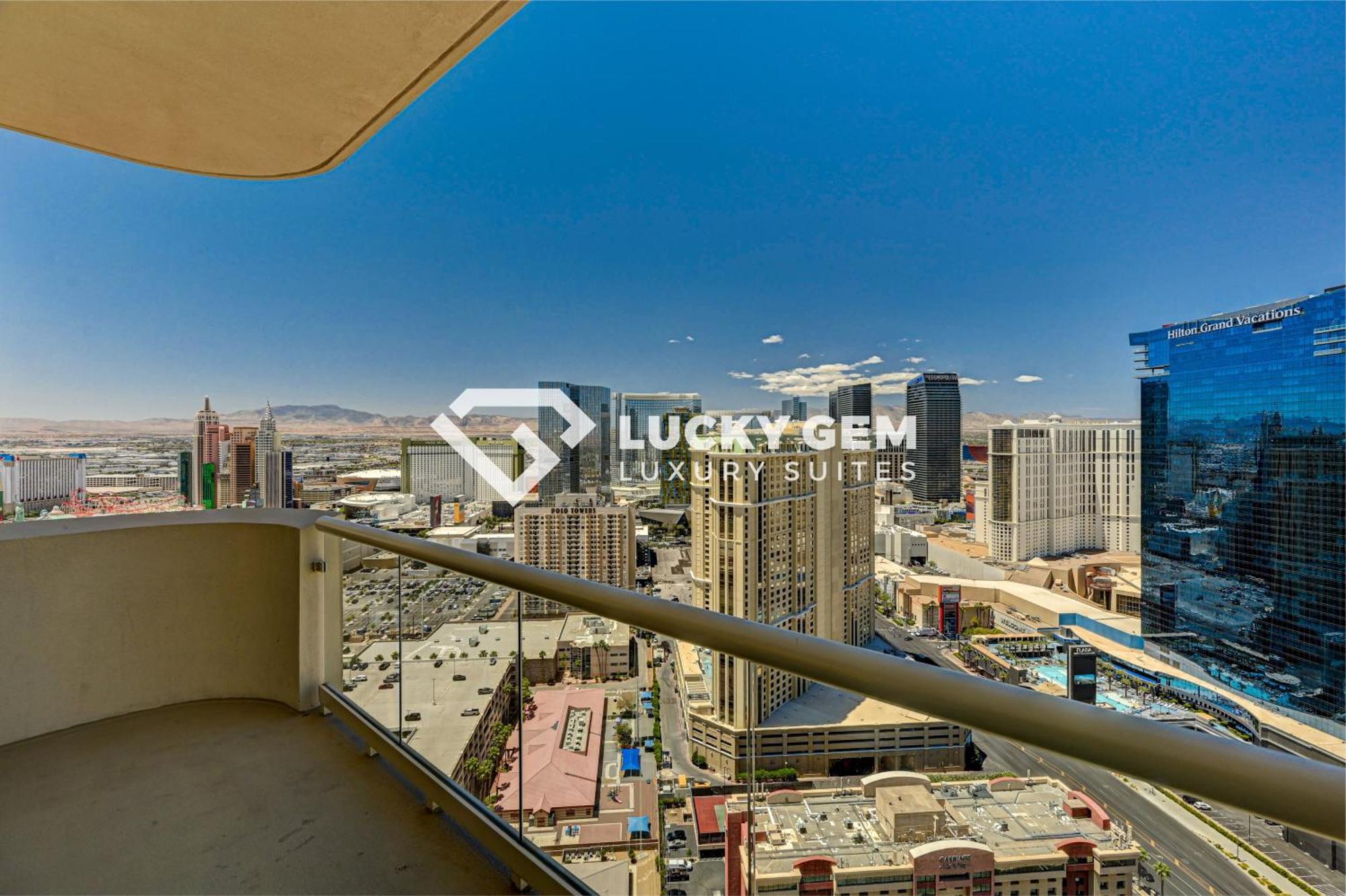 Lucky Gem Penthouse & Luxury Suites At Signature Resort, Balcony Strip View 3505 Las Vegas Exteriér fotografie