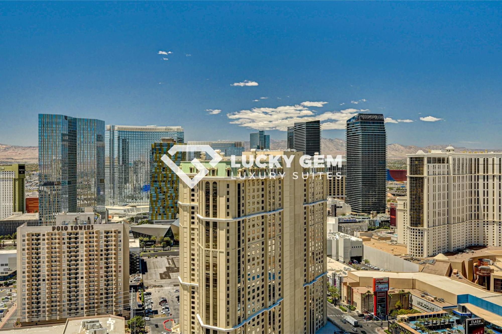 Lucky Gem Penthouse & Luxury Suites At Signature Resort, Balcony Strip View 3505 Las Vegas Exteriér fotografie