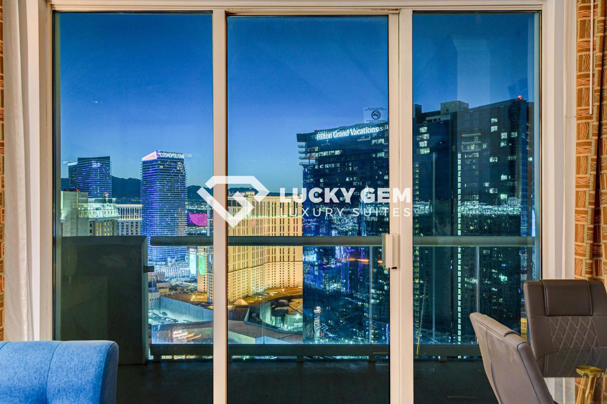 Lucky Gem Penthouse & Luxury Suites At Signature Resort, Balcony Strip View 3505 Las Vegas Exteriér fotografie
