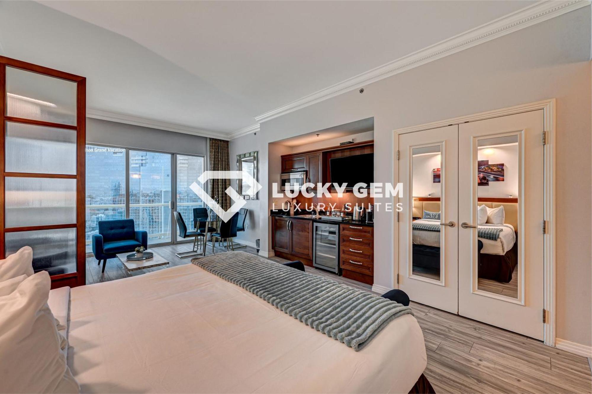 Lucky Gem Penthouse & Luxury Suites At Signature Resort, Balcony Strip View 3505 Las Vegas Exteriér fotografie