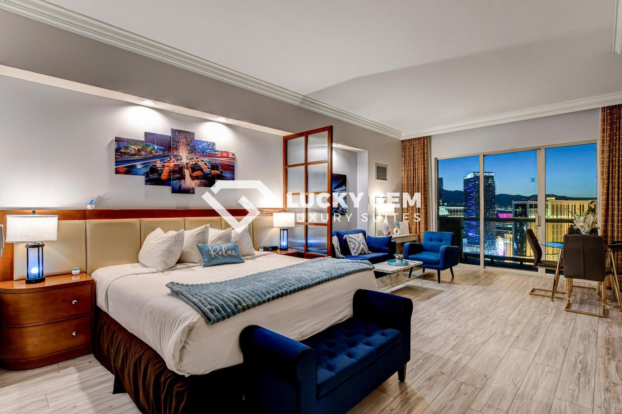 Lucky Gem Penthouse & Luxury Suites At Signature Resort, Balcony Strip View 3505 Las Vegas Exteriér fotografie