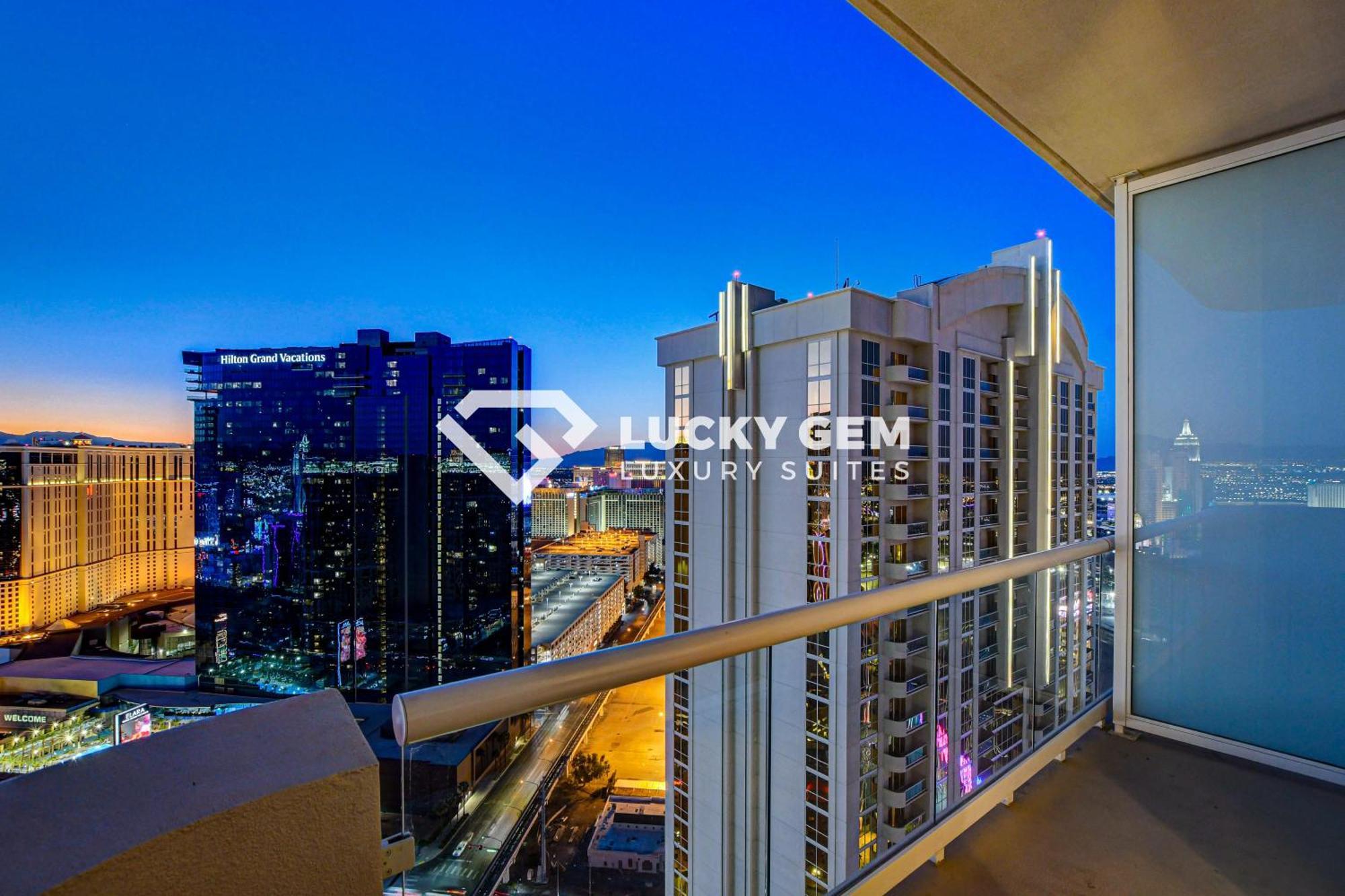 Lucky Gem Penthouse & Luxury Suites At Signature Resort, Balcony Strip View 3505 Las Vegas Exteriér fotografie