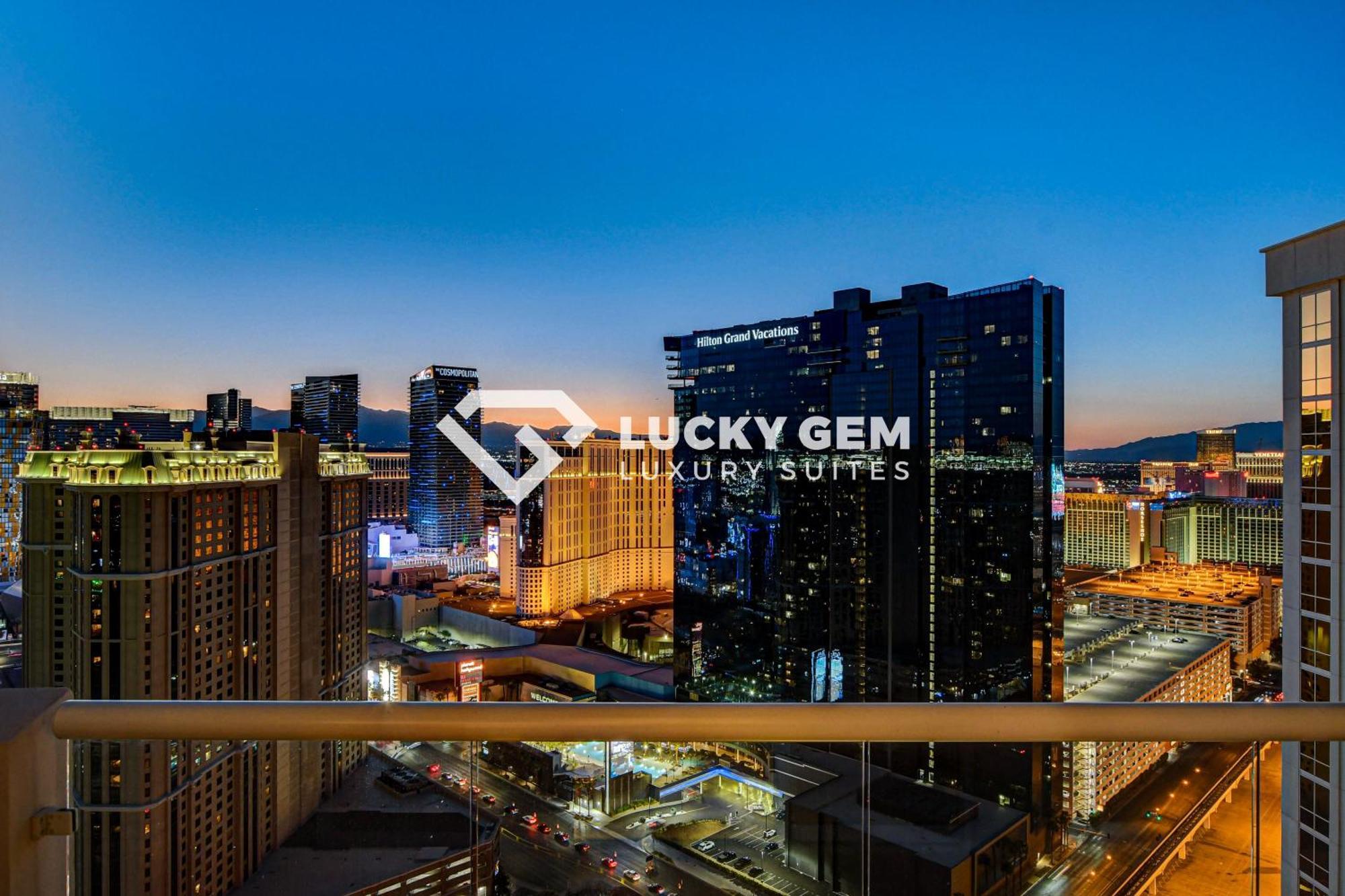 Lucky Gem Penthouse & Luxury Suites At Signature Resort, Balcony Strip View 3505 Las Vegas Exteriér fotografie