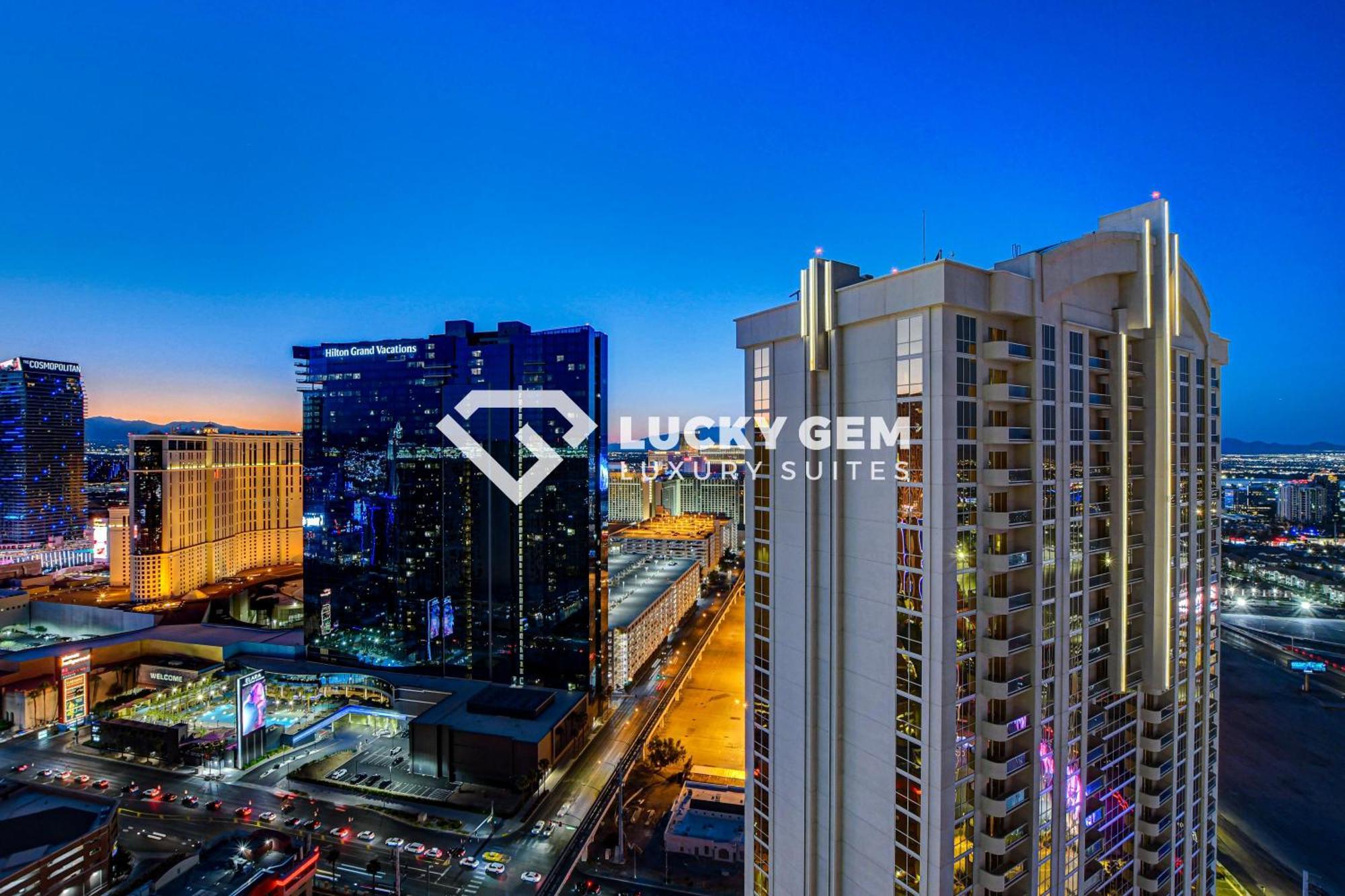 Lucky Gem Penthouse & Luxury Suites At Signature Resort, Balcony Strip View 3505 Las Vegas Exteriér fotografie
