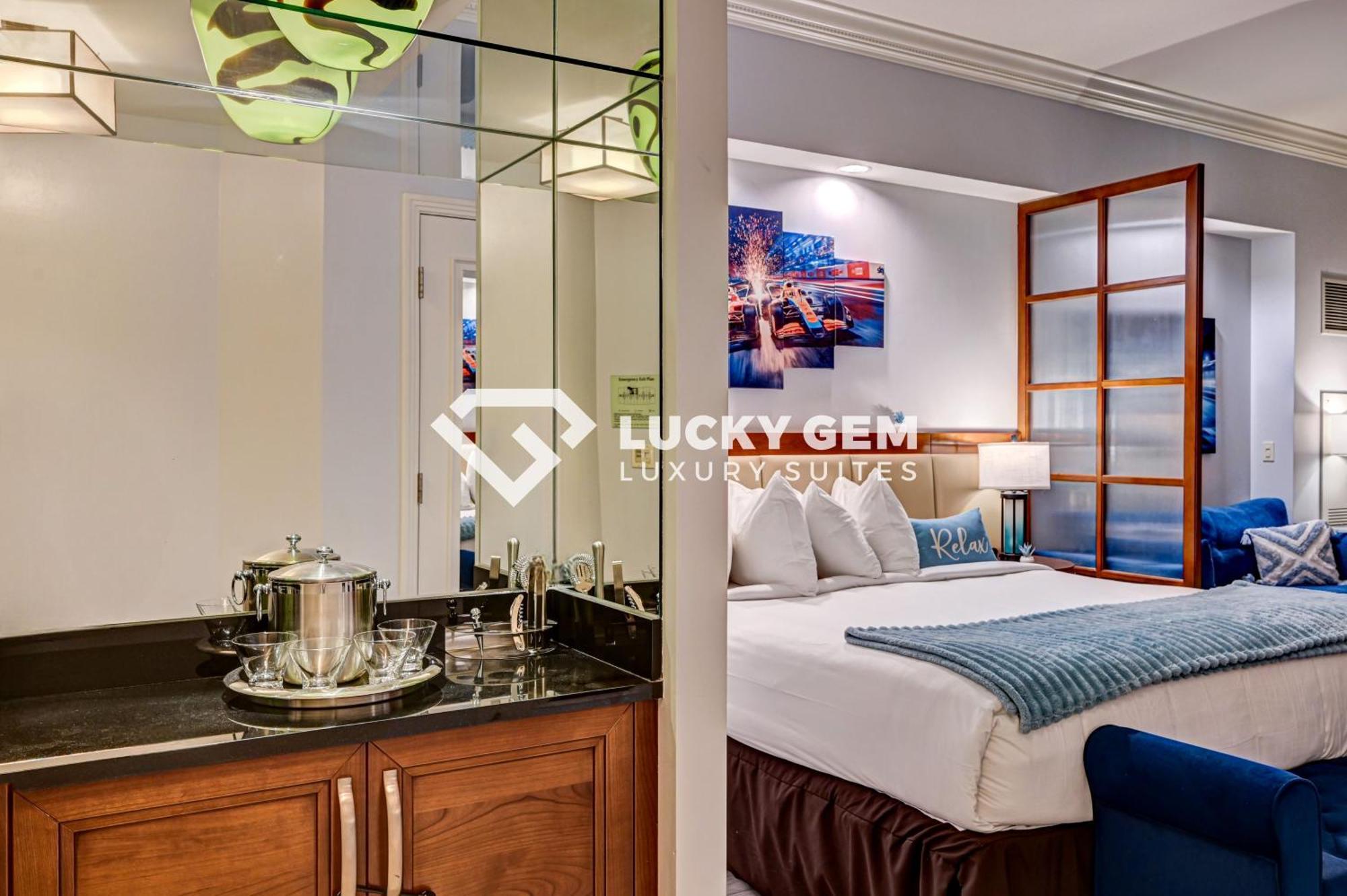 Lucky Gem Penthouse & Luxury Suites At Signature Resort, Balcony Strip View 3505 Las Vegas Exteriér fotografie